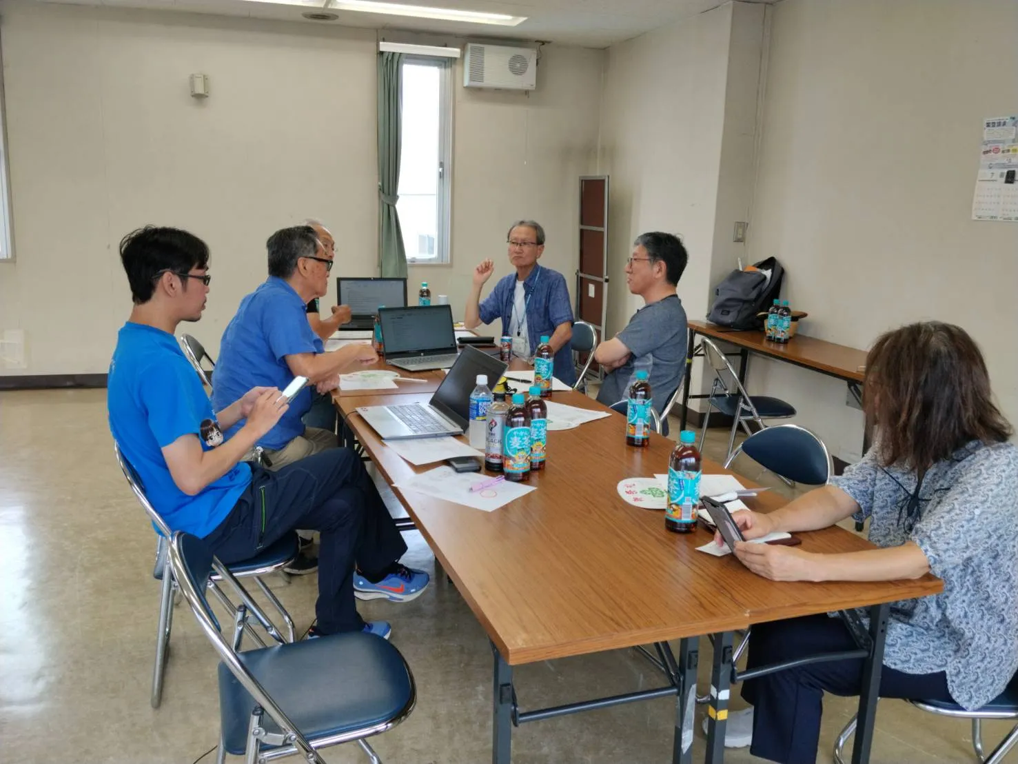 ホームページ講習会の様子